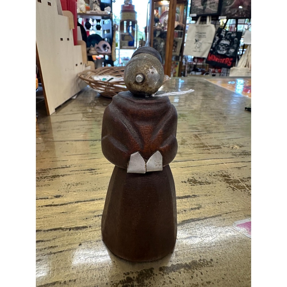 Vintage  1930s Peugot Freres Wood Monk Pepper Mill